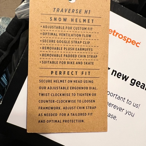 Retrospec Traverse H1 Snow Helmet and Outdoor Master Ski Goggles - Picture 6 of 11